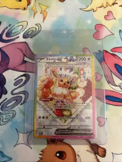 Pokemon TCG Eevee EX Prismatic Evolutions Special Illustration Card 174 - Image 1