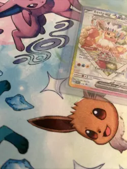 Pokemon TCG Eevee EX Prismatic Evolutions Special Illustration Card 174 - Image 2
