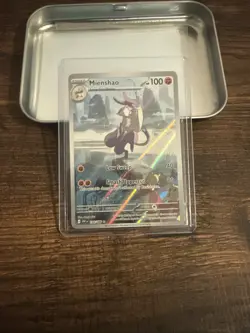 Pokemon TCG White Flare Mienshao Full Art Illustration Card 134/086 - Image 1