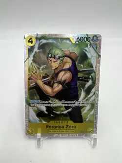 Roronoa Zoro SR OP15-113 ENGLISH ONE PIECE Card Adventure on KAMI’s Island OP15 - Image 1