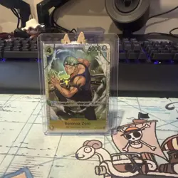 Roronoa Zoro SR OP15-113 ENGLISH ONE PIECE Card Adventure on KAMI’s Island OP15 - Image 1