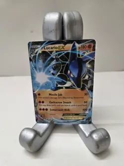 Pokemon Lucario EX Holo Card XY-Furious Fists Series 54/111 - Image 1