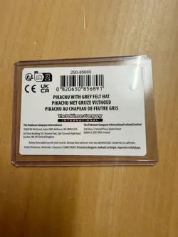 Pokemon Card English - Pikachu Grey Felt Hat #085 - Van Gogh Promo - PSA 9 MINT - Image 3