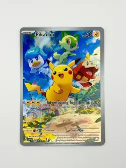 Pikachu - SV: Scarlet & Violet Promo Cards 027 Promo NM - Image 1