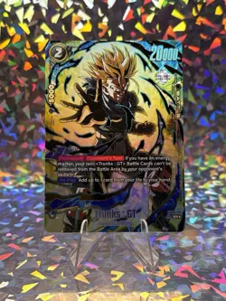 Trunks : GT FB04-114 Championship Tournament Prize Promo Dragon Ball Card - Image 3