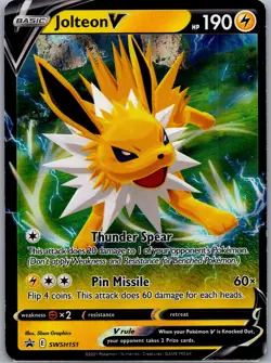 SWSH: Sword & Shield Promo Cards #SWSH151 Jolteon V - Image 1
