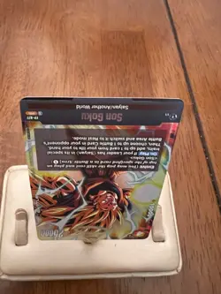 Dragon Ball TCG Promo Card Son Goku Foil FP-077 Fusion World - Image 5