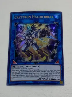 Yugioh - Crystron Halqifibrax - DUOV-EN001 - NM - Holo - 1st - Ultra Rare 2020 - Image 3