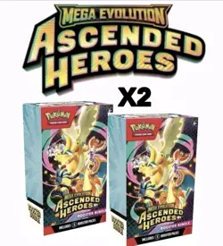 Pokemon Mega Evolution Ascended Heroes Booster Bundle Boxes (2x Boxes) PRESALE - Image 1