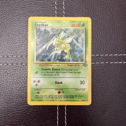 Pokemon TCG - Scyther - 26/64 - Jungle - MP/LP Unlimited Rare (1999) - Image 1