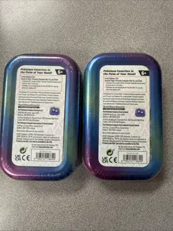 2 x Pokemon TCG Scarlet & Violet Prismatic Evolutions Mini Tins Sealed - Image 2