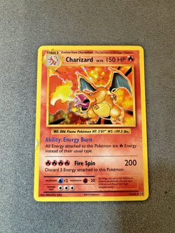 Pokemon TCG 2016 Charizard 11/108 Holo Rare XY Evolutions DMG - Image 2