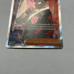 Team Rocket’s Giovanni 225/182 Pokemon TCG Destined Rivals Ultra Rare Full Art - Image 2