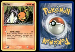 TORCHIC 66/100 C MP CRYSTAL GUARDIANS POKEMON - Image 1