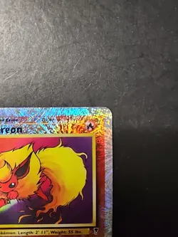 Pokemon TCG Super Rare Reverse Holo - FLAREON 10/110 - Legendary Collection - Image 3
