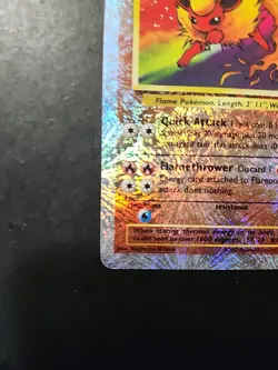 Pokemon TCG Super Rare Reverse Holo - FLAREON 10/110 - Legendary Collection - Image 5