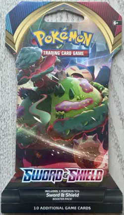 Pokemon Sword & Shield Booster Pack Blister Sealed – 1 Pack TCG Snorlax Art 820650826528 - Image 1