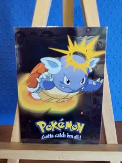 Topps Pokemon Evolution E7, 8, 9 Squirtle Set, Blue Logo, Holo, Never Played - Image 4