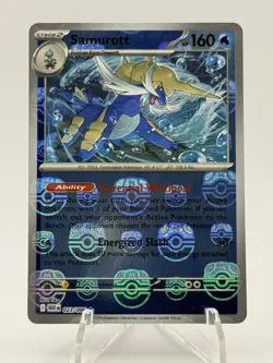 Samurott - Master Ball Pattern - Holo (023/086) White Flare NM Pokemon TCG - Image 1