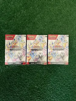 Pokemon TCG Scarlet & Violet Prismatic Evolutions Booster Bundle NEW SEALED - Image 3