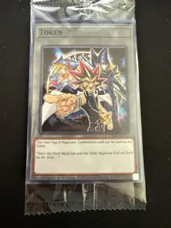 Yugioh! Token TKN5-EN037 YUGI DARK MAGICIAN / GIRL Burst Protocol New Sealed TCG - Image 1