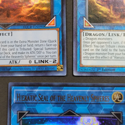 Yugioh - 3x Hieratic Seal of the Heavenly Spheres - BLCR-EN090 - LP/NM, 1st 2022 - Image 5