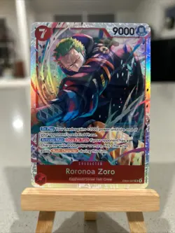 One Piece Roronoa Zoro EB04-007 SR ENGLISH OP15 - Image 1