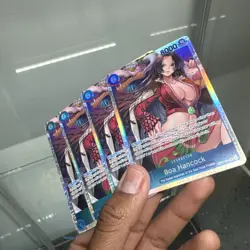 x4 Boa Hancock - OP07-051 - SR Foil Rare- One Piece TCG PLAYSET - Image 2
