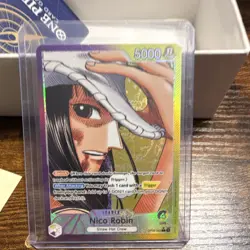 One Piece CCG Nico Robin Leader Foil OP09-062 Emperors in the New World - Image 1