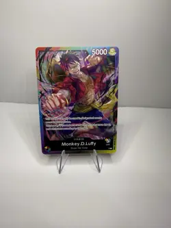 Monkey.D.Luffy (Release Event Leader) - One Piece TCG - English NM Promo Rainbow - Image 1
