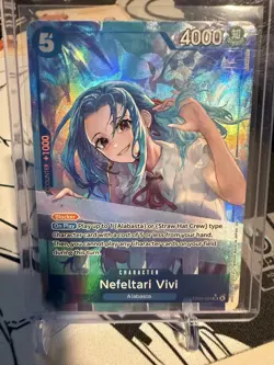 Nefeltari Vivi EB03-024 Alt Art SR Extra Booster: One Piece Heroines English - Image 1