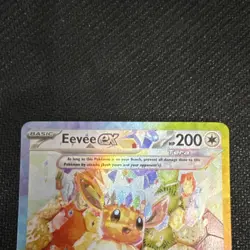 Pokemon Eevee ex 174 SVP Scarlet & Violet Promo Holo EX Basic Card 200 HP - Image 2
