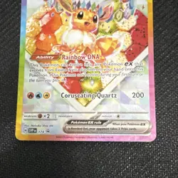 Pokemon Eevee ex 174 SVP Scarlet & Violet Promo Holo EX Basic Card 200 HP - Image 3