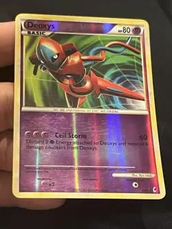 Deoxys - 2/95 - HGSS Call of Legends - Rare Holo Pokemon Card LP - Image 2