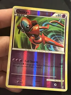 Deoxys - 2/95 - HGSS Call of Legends - Rare Holo Pokemon Card LP - Image 4