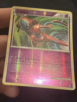 Deoxys - 2/95 - HGSS Call of Legends - Rare Holo Pokemon Card LP - Image 5