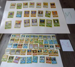 M + A1 Pokemon 70 Cards Lot Jungle Base Set Butterfree Clefable Rhydon - Image 1