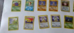 M + A1 Pokemon 70 Cards Lot Jungle Base Set Butterfree Clefable Rhydon - Image 5