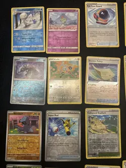 Lot 8⃣: Common Reverse Holo Pokemon Cards TCG Random Modern Bulk Lot ~2020 - Image 2