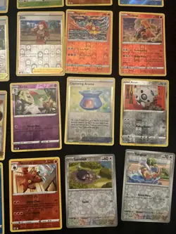 Lot 8⃣: Common Reverse Holo Pokemon Cards TCG Random Modern Bulk Lot ~2020 - Image 5