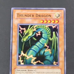 Yugioh TCG - Thunder Dragon- DB2-EN058 - NM/LP, Unlimited, Dark Beginning 2 2005 - Image 4