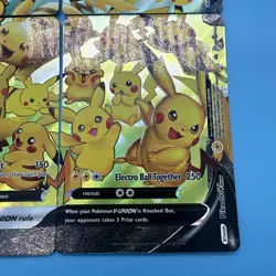 ULTRA RARE Pikachu V-Union 4-Card Set Pokemon TCG SWSH139-142 Holo Promo - NM - Image 4