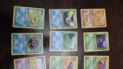 Pokemon Cards Fossil First Edition Lot Hitmonlee Shellder Grimer Ekans Geodude - Image 2