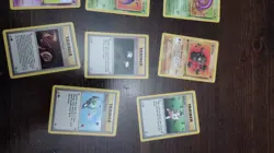 Pokemon Cards Fossil First Edition Lot Hitmonlee Shellder Grimer Ekans Geodude - Image 4
