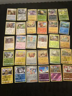 Lot 7⃣: Common Reverse Holo Pokemon Cards TCG Random Modern Bulk Lot ~2020 - Image 1