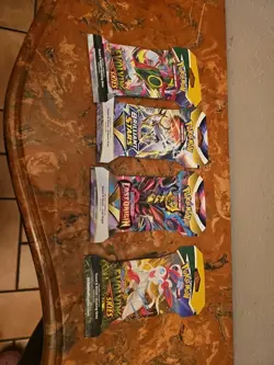 Pokemon SWORD & SHIELDS Booster Pack 4x Sealed Packs, 10 Cards Each Pack. - Image 2