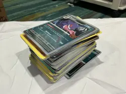 Pokemon TCG Bulk Lot in Collectable Tin Standard Size Card Stock No Dupes - Image 5