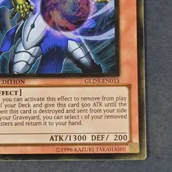Yugioh TCG - 1x Dimensional Alchemist - GLD3-EN015 - Limited - Gold Rare NM 2010 - Image 4