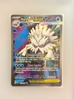 Mega Abomasnow ex 157/132 Mega Evolution Ultra Rare Pokemon Card TCG 2025 NM+ - Image 1