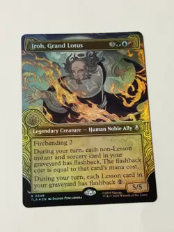 MTG Iroh, Grand Lotus NM Avatar The Last Airbender Rare Commander EDH Card #349 - Image 1